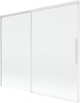 Mexen Rox 2-szárnyú toló zuhanypanel 180 x 150 cm, átlátszó, fehér - 8C9-180-001-20-00 (8C9-180-001-20-00)