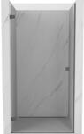Mexen Lunar-B balra nyíló zuhanyajtó 65 cm, átlátszó, gun metal - 832-065-000-95-00-L (832-065-000-95-00-L)