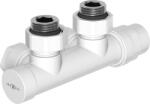Mexen Uni-Term radiátorszelep, Duplex, DN50, fehér - W907-000-20 (W907-000-20)