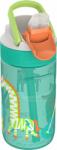 KAMBUKKA Lagoon Disco Zoo 400ml Gyerek Kulacs - Zöld/Mintás (11-04058) (11-04058)