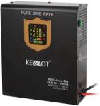 Kemot szünetmentes tápegység 300W 230/230V szinusz jeles, akkumulátor nélkül, Kemot PROsinus-500 (URZ3408)