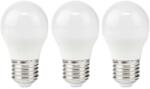 Nedis LED izzó, E27, G45, 4, 9 W, 470 lm, 2700 K, 3 db (LBE27G452P3) (LBE27G452P3)