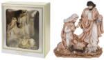 MagicHome karácsonyi dekoráció, Betlehem - Jézus születése, 15 x 7 x 18 cm, rózsaszín-bézs, kézzel festett polirezin (TC8095533)