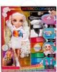 MGA Entertainment Rainbow High Watercolor & Create DIY Lila szemek baba (507581-EUC) (507581-EUC)