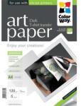 ColorWay Fotópapír ART series pólóra vasalható fólia (sötét) 120 g A4 5 lap (PTD120005A4) (PTD120005A4) (PTD120005A4)