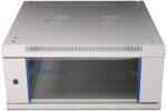 Extralink 19" Fali rack szekrény 4U 600x600mm - Szürke (EX. 8543) (EX.8543)