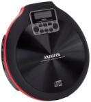 Aiwa PCP-850RD Hordozható MP3 Discman X-HyperBass és 50mp ESP védelemmel, fülhallgatóval és igényes tárolóval, piros (PCP-850RD)