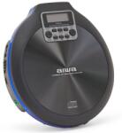 Aiwa PCP-850BL Hordozható MP3 Discman X-HyperBass és 50mp ESP védelemmel, fülhallgatóval és igényes tárolóval, kék (PCP-850BL)
