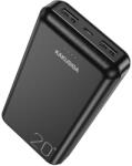 KAKUSIGA KSC-881 Power Bank 20000mAh - Fekete (KSC881BK) (KSC881BK)