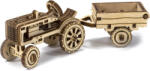 Wooden City Puzzle 3D WOODEN CITY Superfast Tractor american cu remorcă