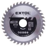 Extol körfűrészlap, keményfémlapkás, 125×22, 2mm (tengely átm), T36; 2, 2 mm lapkaszélesség, max. 10.000 ford/perc (19103)