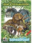 JIRI MODELS Kifestő füzet A5 - Dinoszauruszok (8181-7)