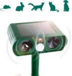 Gardigo Германия Соларен електронен ултразвуков уред против кучета, котки, мишки, белки и други диви животни до 9 м (60064-1-10)