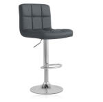 Velora Bar Line STELLA Midnight - klasszikus bárszék szett, antracit (GH-U60S-GR)