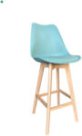 Artium Skandináv Bárszék Mentakék Színben Montreal - Raktárról