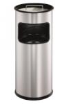 DURABLE Kivehető cink hamutartós szemetes 17 ℓ ezüst