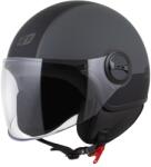 Zed C35 2025 Nyitott Bukósisak (Matt Szürke - Fekete)