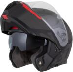 Zed F19 Felnyitható Bukósisak Napszemüveggel (Matt fekete - piros)