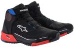 Alpinestars - CR-X Drystar Honda motoros cipő (Fekete - piros - kék)