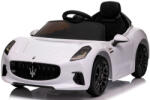 R-Sport Maserati GranTurismo elektromos kisautó, Fehér (MASERATI-GRANTURISMO-WHITE)