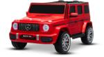 Beneo Elektromos kisautó Mercedes-Benz G63 AMG 4x4, kétüléses, 24 V, piros, MP3 lejátszó USB/AUX és Bluetooth csatlakozással, 4x4 meghajtás, lítium akkumulátor, EVA rugózott kerekek, műbőr ülések, távirányí