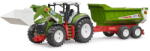 BRUDER ROADMAX traktor homlokrakodóval + billenő pótkocsi (03452) (03452)