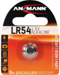ANSMANN LR1130-ANS ANSMANN LR54 / LR1130 / AG10 1, 5V alkáli gombelem (LR1130-ANS)