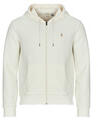 Ralph Lauren Pulóverek SWEATSHIRT ZIPPE EN DOUBLE KNIT TECH Bézs EU XXL