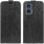  Husă rabatabilă pentru Motorola Edge 50 Fusion neagră