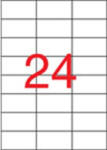 APLI Etikett, univerzális, 70x37 mm, APLI, 2400 etikett/csomag (1273/3135) - nyomtassingyen