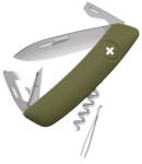SWIZA D03 Allmatt Olive kés (KNI.0036.1050)