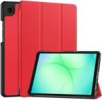  LEATHER Cu balamale husă pentru Samsung Galaxy Tab A11 roșu
