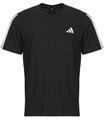Adidas Rövid ujjú pólók 3-Stripes T-Shirt Fekete EU XS