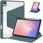  CRYSTAL FLEXI Cu balamale husă pentru Samsung Galaxy Tab S11 verde închis