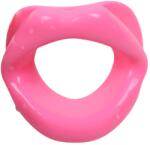 Ida Leather - nyitott szájpecek (pink) - sexshopcenter