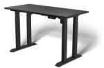 Liftor Rock, 118x60x1, 8 cm, Fekete, Fekete/Fekete, állítható magasságú asztal
