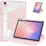  CRYSTAL FLEXI Cu balamale husă pentru Samsung Galaxy Tab S11 roz