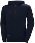Helly Hansen ESSENTIAL 1/4 CIPZÁRAS KAPUCNIS PULÓVER, sötétkék, M (79330_590-M)