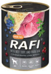 RAFI 800g Adult Pate Sonka + Pacal Kék és Vörösáfonyával Kutyakonzerv - tenyesztoitap