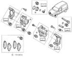 Original Renault Set placute frana ORIGINAL RENAULT 7701208142 (7701208142)