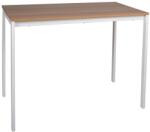 SIGNAL MEBLE Mario asztal 100x60 tölgy/ törtfehér