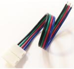 Vled Forrasztásmentes betáp kábel RGB led szalaghoz, gyorscsatlakozó (6614-B2)