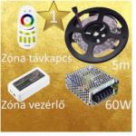 Vled Gold 1 (5050 SMD 30led/m szalag +Zóna RF gombos vezérlő + 60W fém táp) (RGB-szett-gold-1)