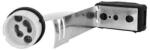 Vled Kanlux BR-GU10-GZ10 Kerámia foglalat 15 cm vezetékkel 220-240V (72369)