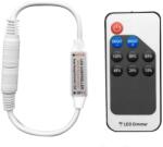 Avide LED Szalag 5V, 12V, 24V, 144W Fényerőszabályzó 9 Gombos RF Távirányító és Vezérlő, DC csatlakozóval (A7064)