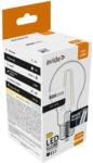 Avide LED White Filament Globe, 7W, E27, 330°, NW, 4000K, természetes fehér, 806 Lumen, üveg bura (A9122)