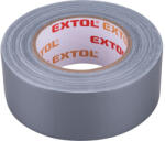 Extol prémium ragasztószalag textiles, szürke, 50mm×50m (hobby szalag / duckt tape) (8856312) - bogatibarkacsbolt