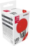 Avide Dekor LED fényforrás G45 1W E27 Piros, 30 lumen (A5868)