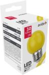 Avide Dekor LED fényforrás G45 1W E27 Sárga, 30 lumen (A6063)