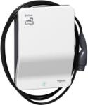 Schneider Electric EVLink Lakossági elektromos autó töltőállomás beépített kábellel T2 - 22 kW (EVH2S22P0CK)
